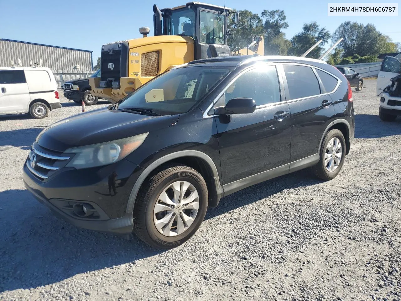 2013 Honda Cr-V Exl VIN: 2HKRM4H78DH606787 Lot: 77457184