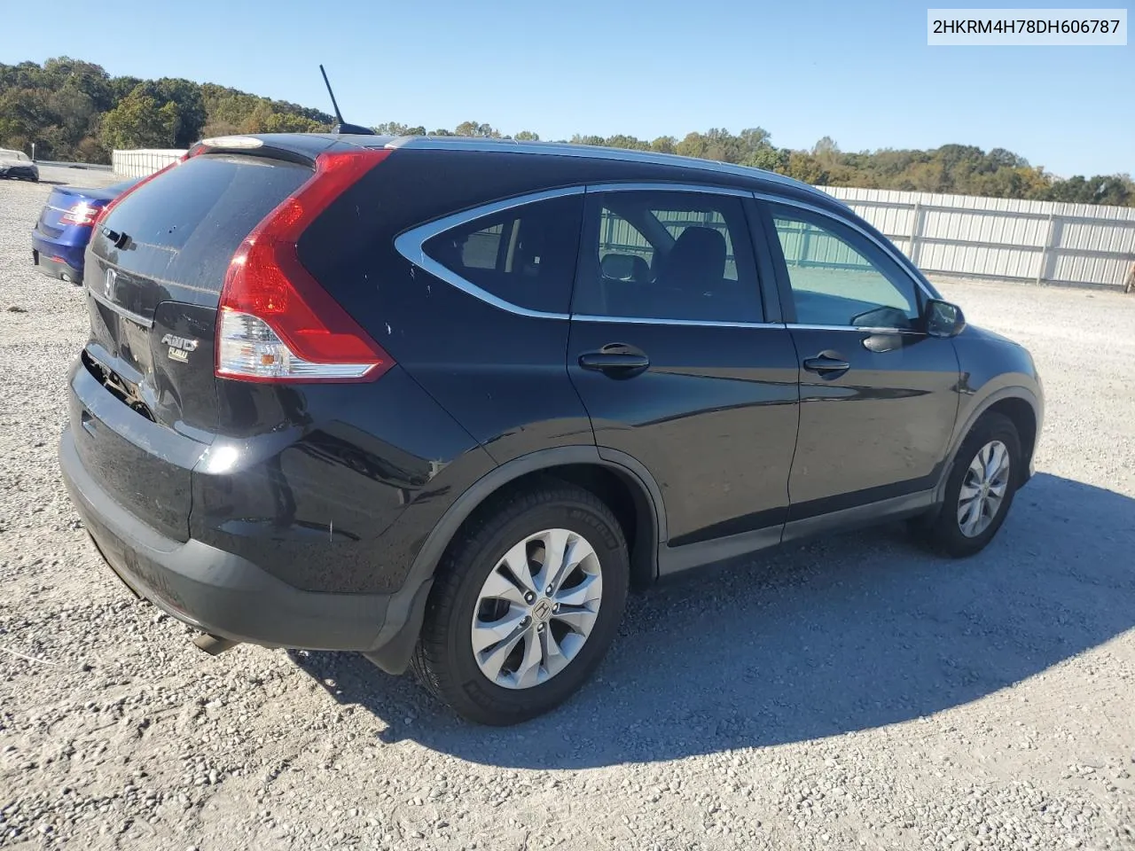 2013 Honda Cr-V Exl VIN: 2HKRM4H78DH606787 Lot: 77457184