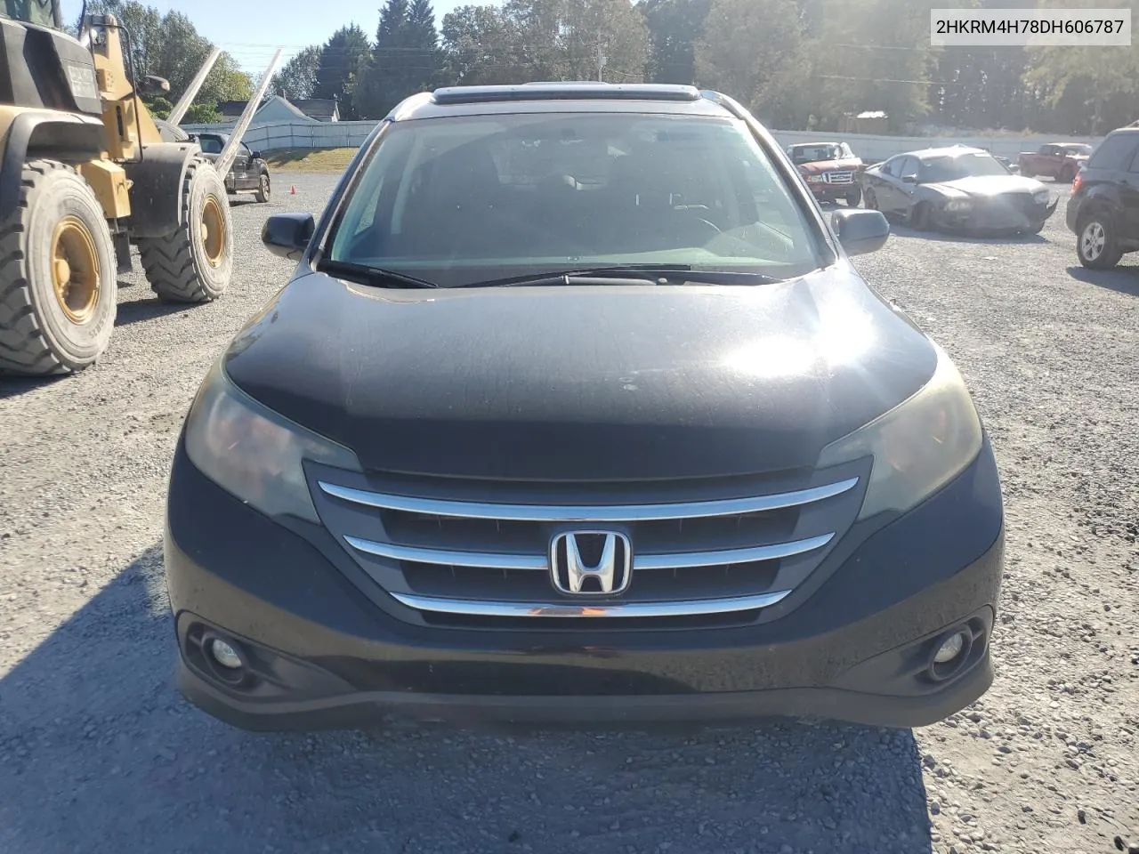 2013 Honda Cr-V Exl VIN: 2HKRM4H78DH606787 Lot: 77457184