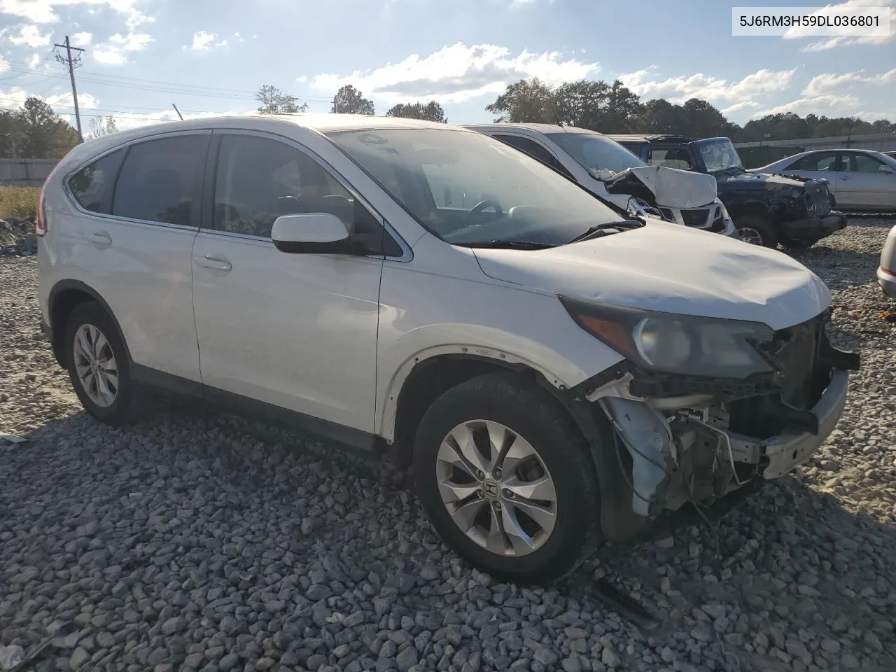 5J6RM3H59DL036801 2013 Honda Cr-V Ex