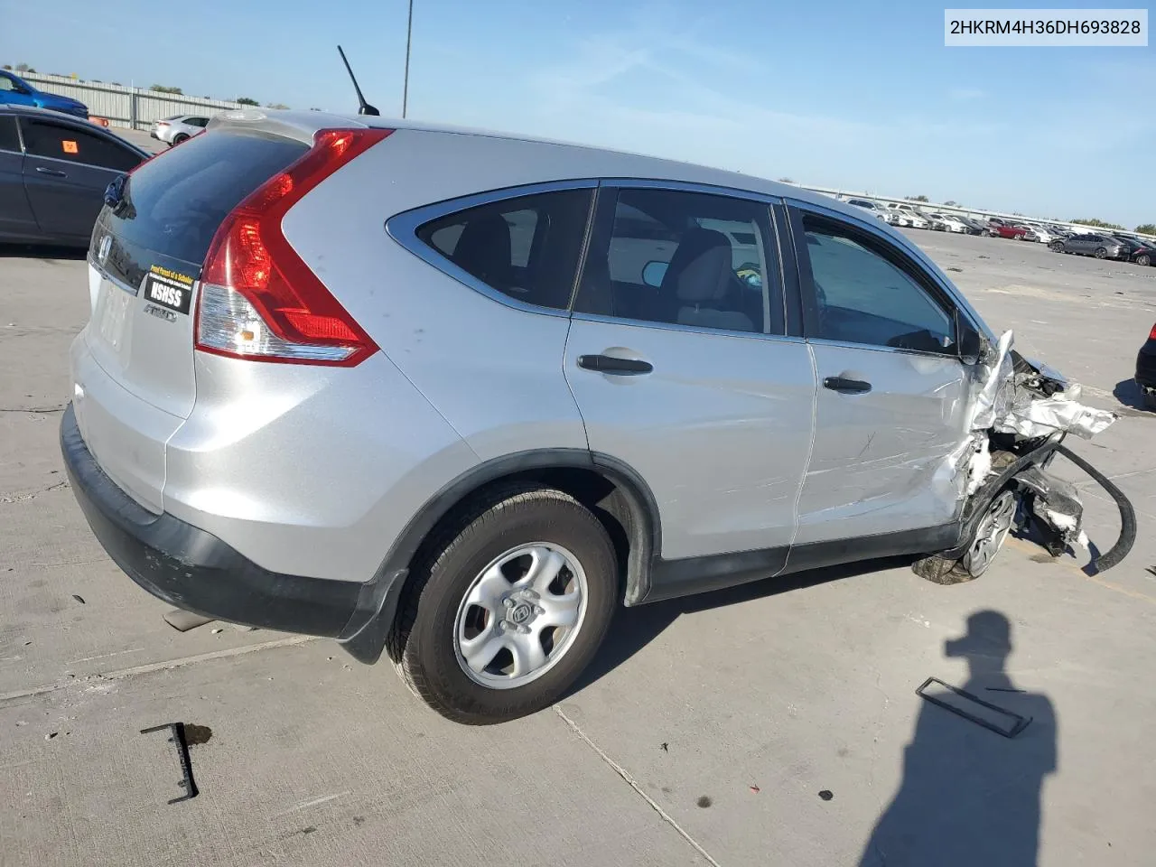 2013 Honda Cr-V Lx VIN: 2HKRM4H36DH693828 Lot: 77604794