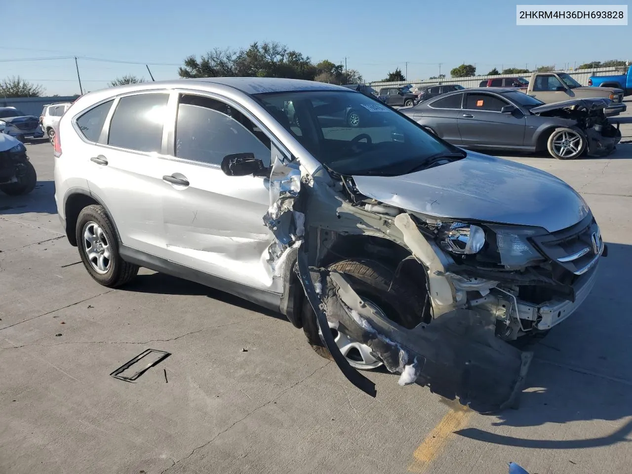 2013 Honda Cr-V Lx VIN: 2HKRM4H36DH693828 Lot: 77604794