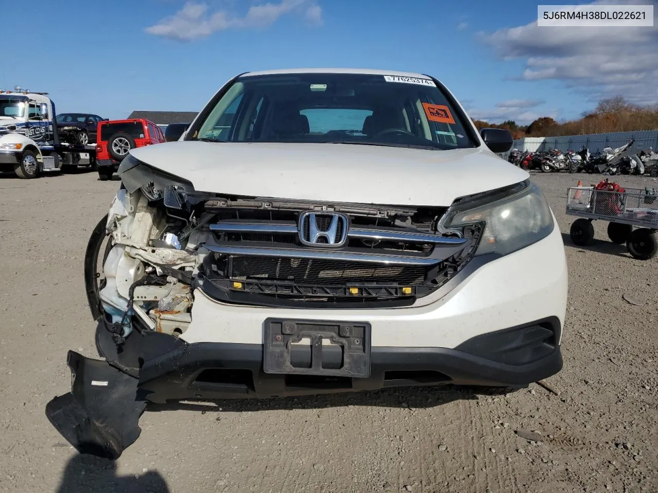 2013 Honda Cr-V Lx VIN: 5J6RM4H38DL022621 Lot: 77625374