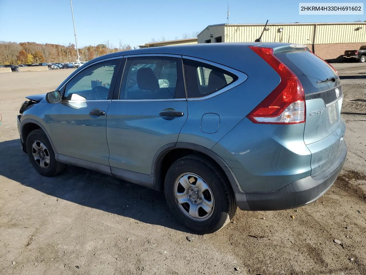 2HKRM4H33DH691602 2013 Honda Cr-V Lx