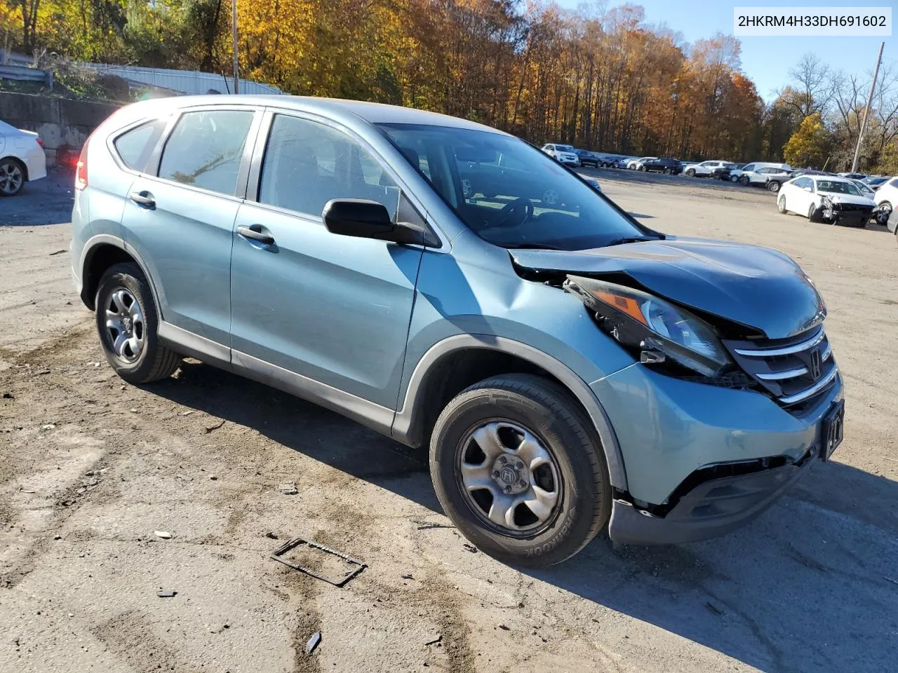 2HKRM4H33DH691602 2013 Honda Cr-V Lx