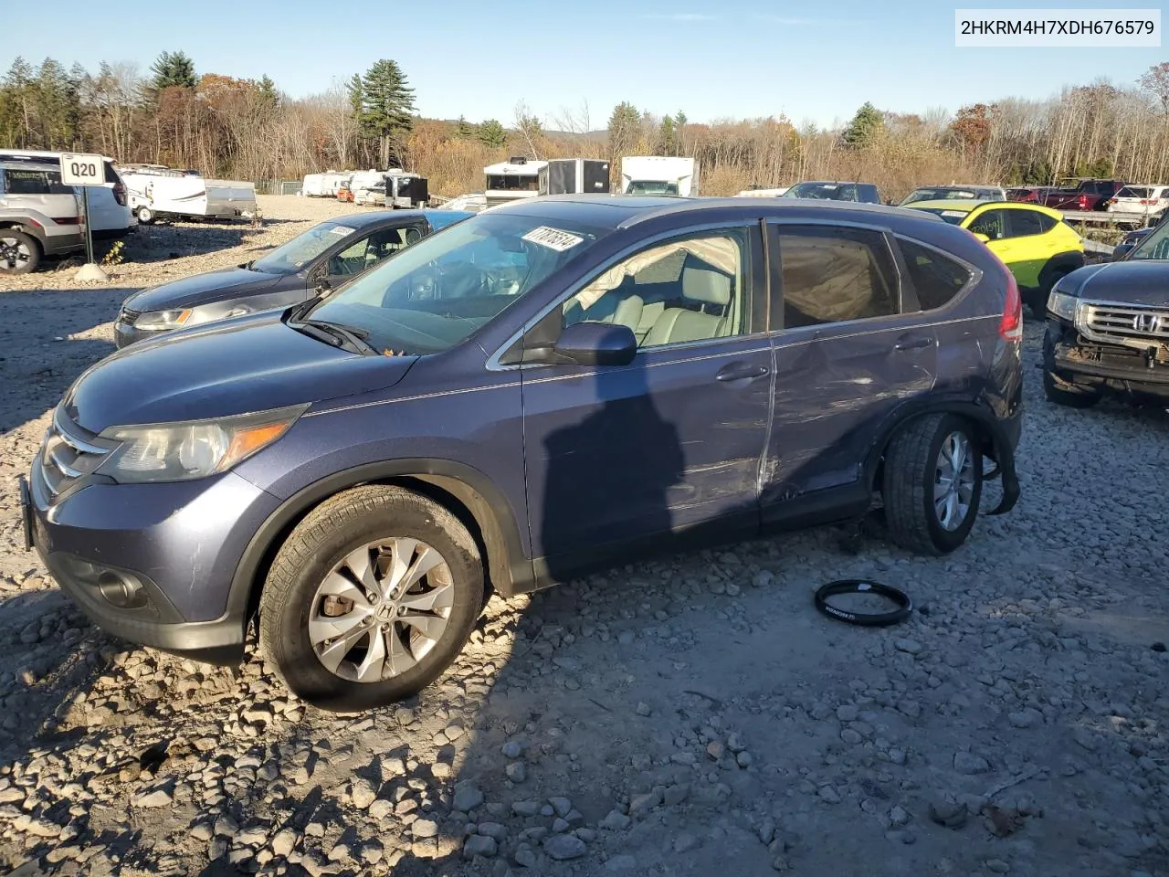 2013 Honda Cr-V Exl VIN: 2HKRM4H7XDH676579 Lot: 77876514