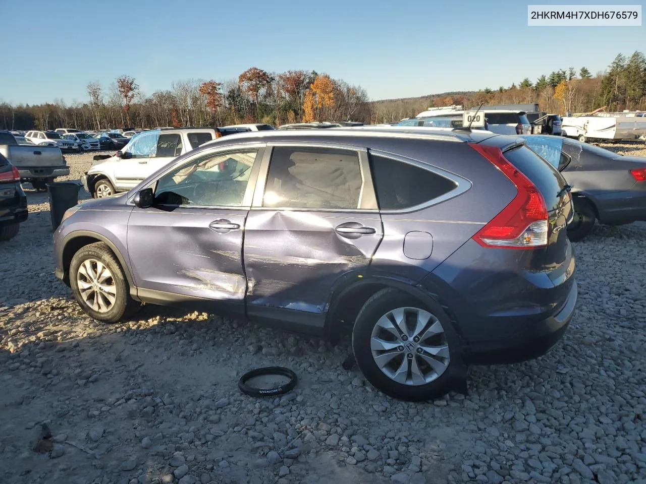 2013 Honda Cr-V Exl VIN: 2HKRM4H7XDH676579 Lot: 77876514