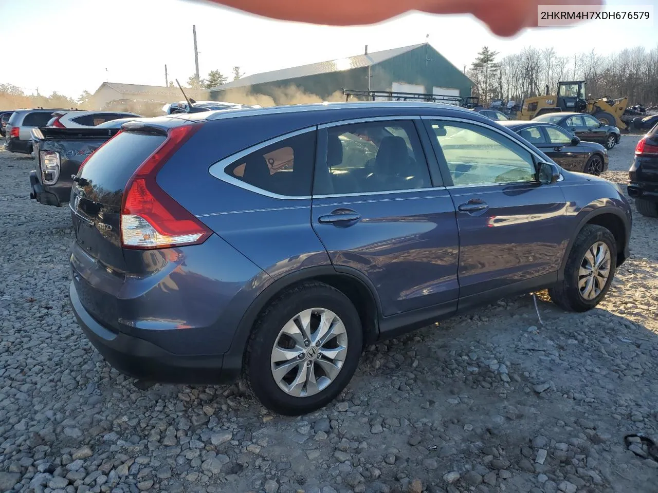 2013 Honda Cr-V Exl VIN: 2HKRM4H7XDH676579 Lot: 77876514