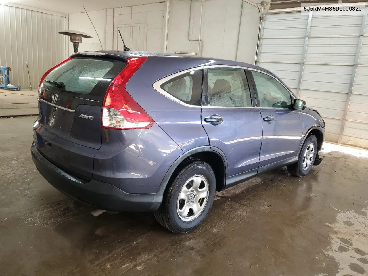 2013 Honda Cr-V Lx VIN: 5J6RM4H35DL000320 Lot: 77981274