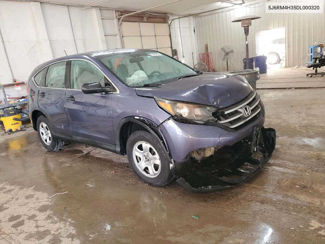 2013 Honda Cr-V Lx VIN: 5J6RM4H35DL000320 Lot: 77981274