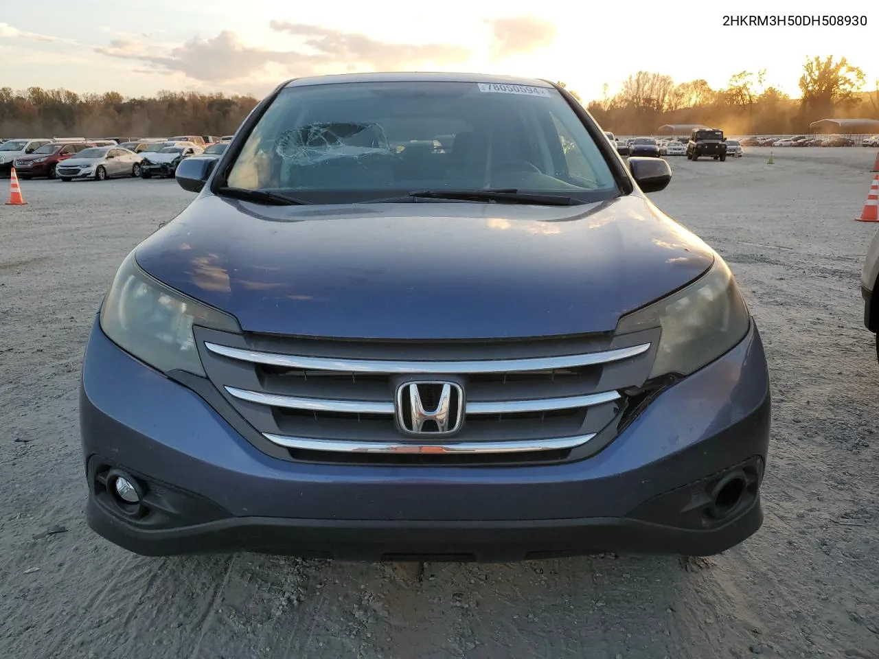 2013 Honda Cr-V Ex VIN: 2HKRM3H50DH508930 Lot: 78050594