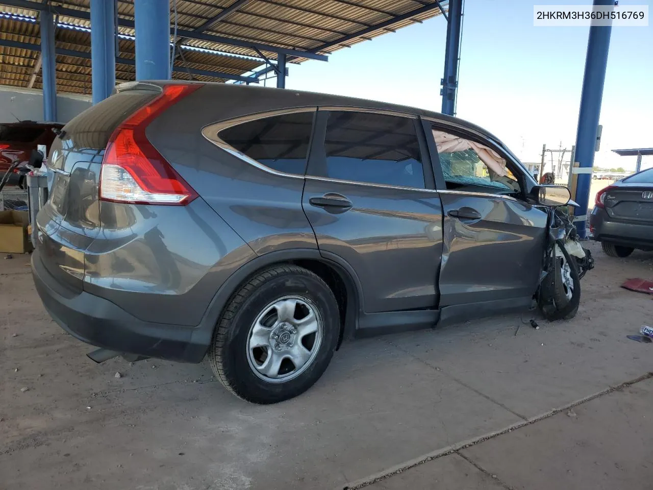 2013 Honda Cr-V Lx VIN: 2HKRM3H36DH516769 Lot: 78053104