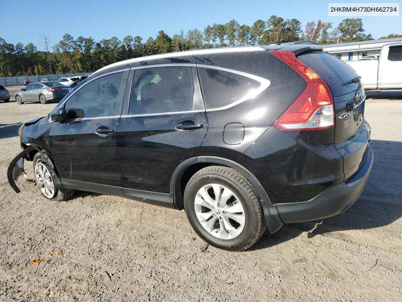 2013 Honda Cr-V Exl VIN: 2HKRM4H73DH662734 Lot: 78072444