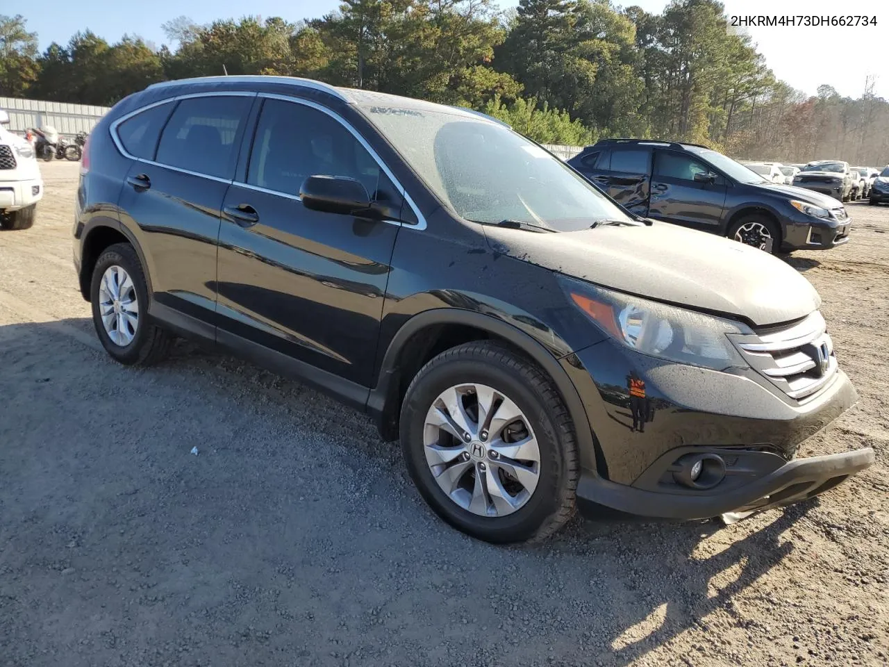 2013 Honda Cr-V Exl VIN: 2HKRM4H73DH662734 Lot: 78072444