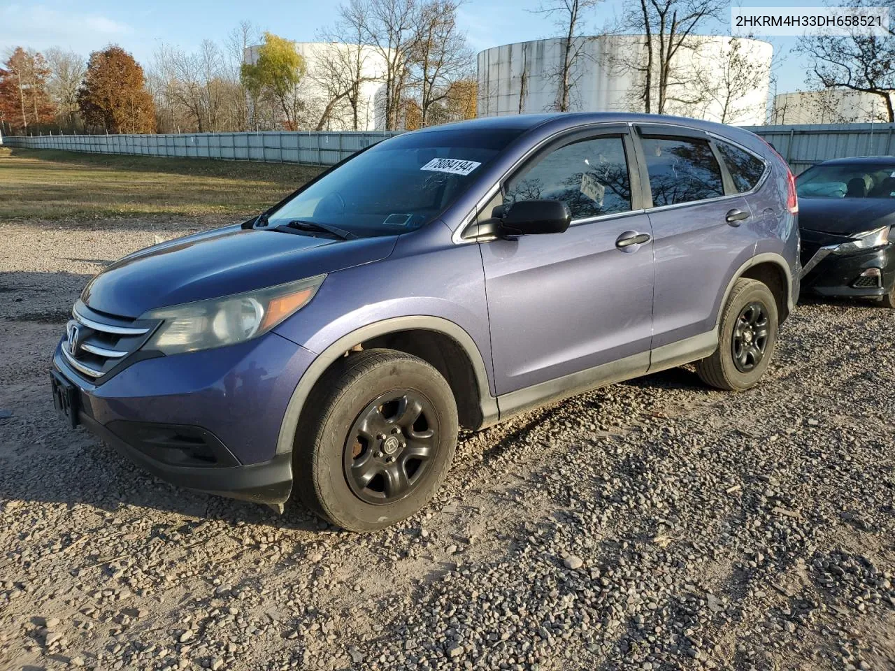 2013 Honda Cr-V Lx VIN: 2HKRM4H33DH658521 Lot: 78084194