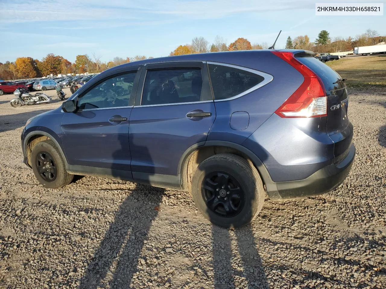 2013 Honda Cr-V Lx VIN: 2HKRM4H33DH658521 Lot: 78084194