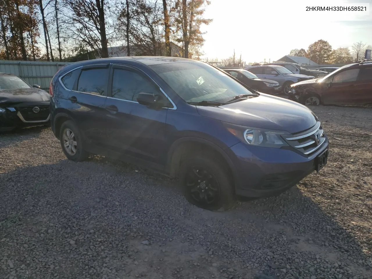 2013 Honda Cr-V Lx VIN: 2HKRM4H33DH658521 Lot: 78084194