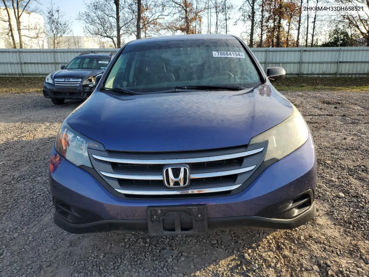 2013 Honda Cr-V Lx VIN: 2HKRM4H33DH658521 Lot: 78084194