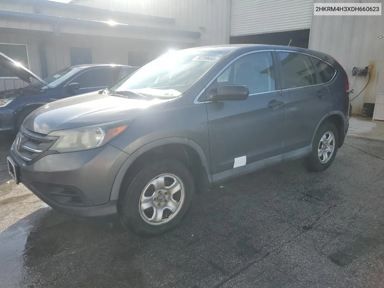 2013 Honda Cr-V Lx VIN: 2HKRM4H3XDH660623 Lot: 78239664