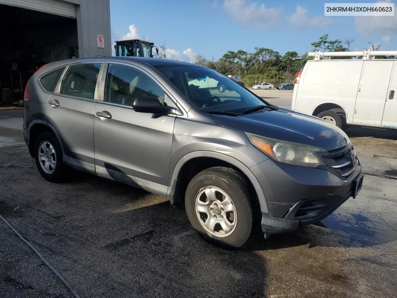 2013 Honda Cr-V Lx VIN: 2HKRM4H3XDH660623 Lot: 78239664