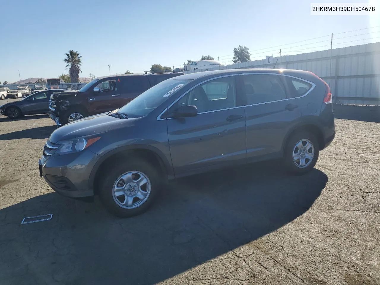 2013 Honda Cr-V Lx VIN: 2HKRM3H39DH504678 Lot: 78279144