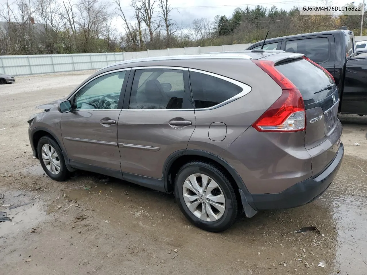 2013 Honda Cr-V Exl VIN: 5J6RM4H76DL016822 Lot: 78289144