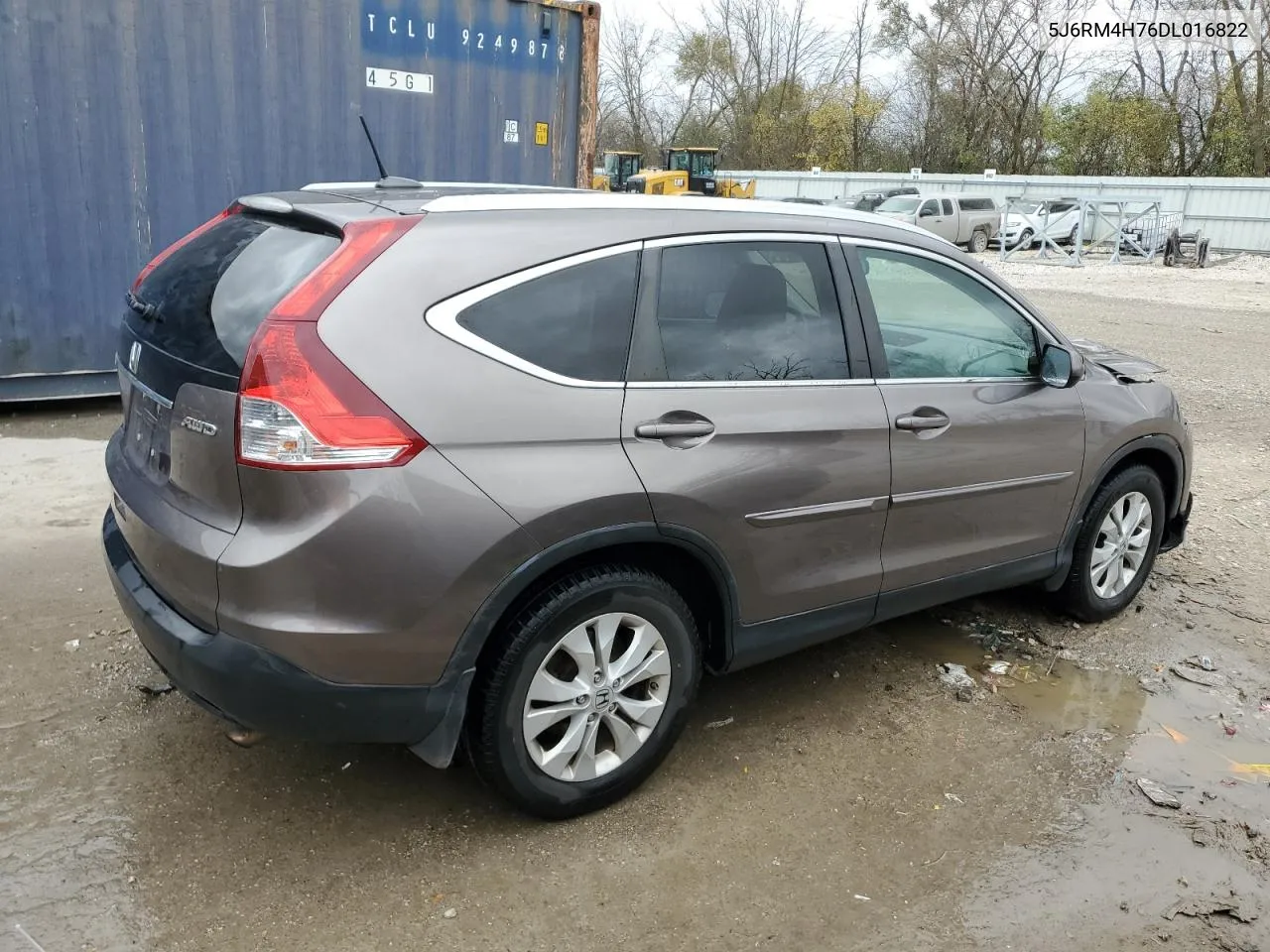 2013 Honda Cr-V Exl VIN: 5J6RM4H76DL016822 Lot: 78289144