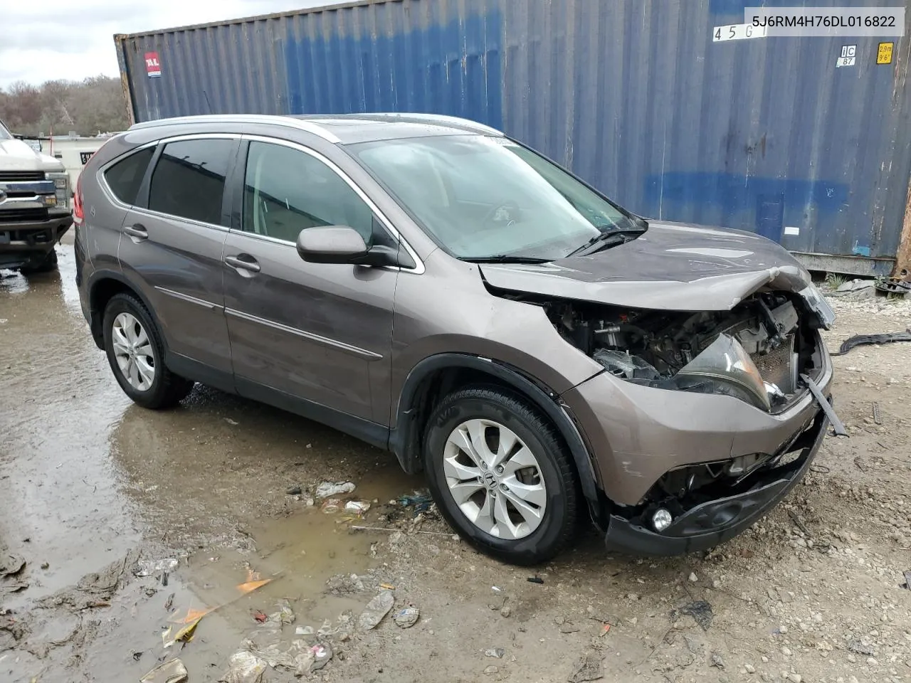 2013 Honda Cr-V Exl VIN: 5J6RM4H76DL016822 Lot: 78289144