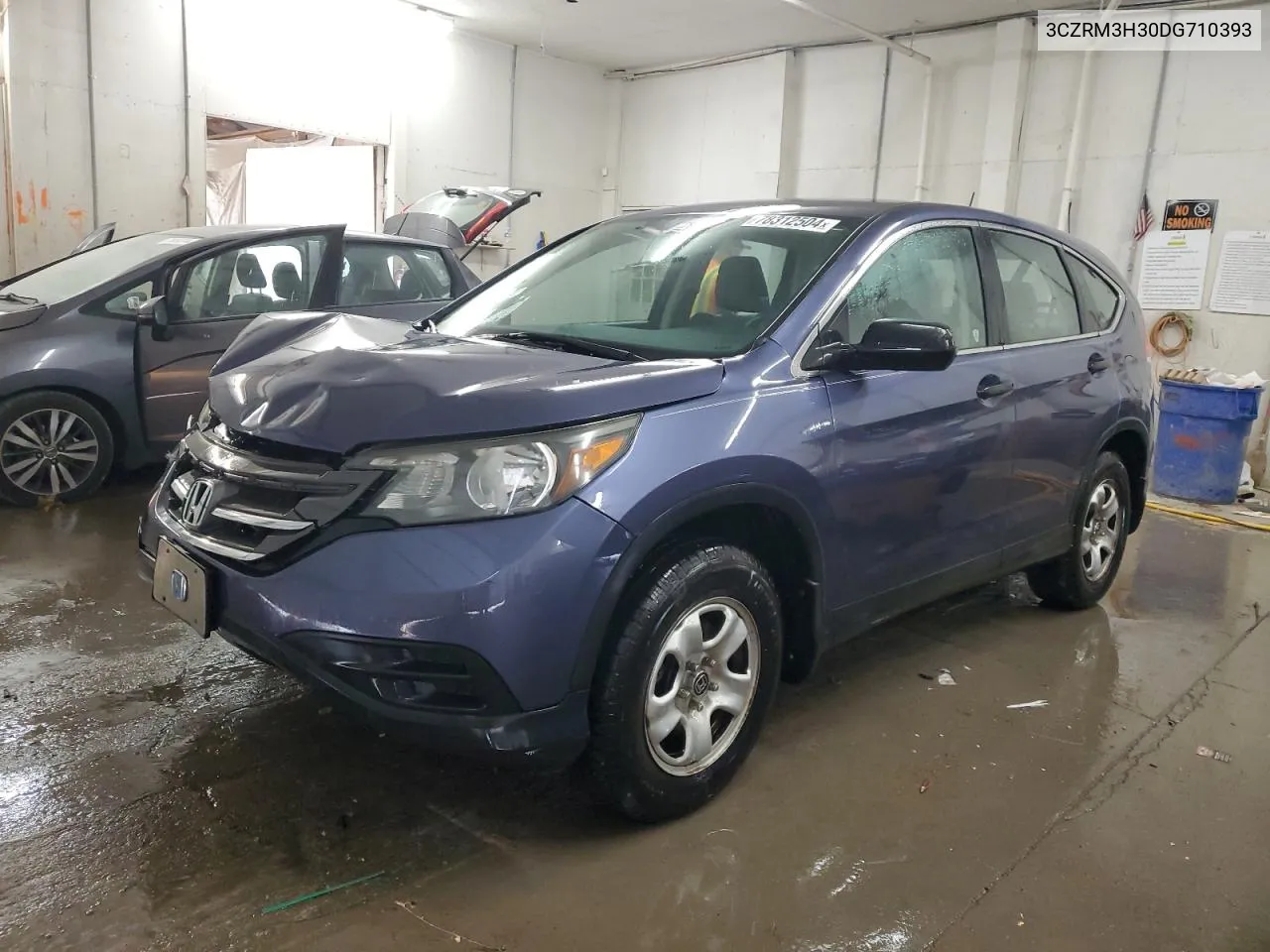 2013 Honda Cr-V Lx VIN: 3CZRM3H30DG710393 Lot: 78312504