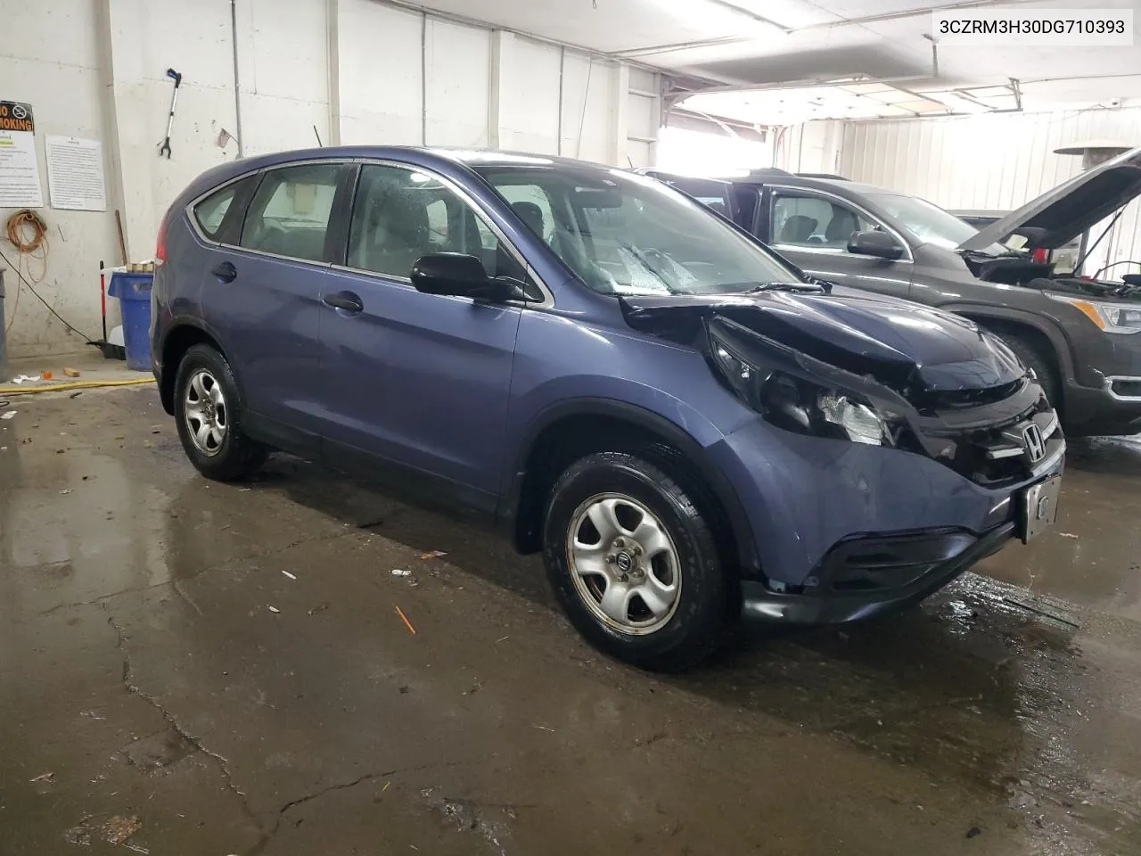 2013 Honda Cr-V Lx VIN: 3CZRM3H30DG710393 Lot: 78312504