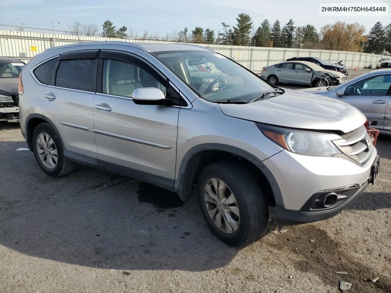 2013 Honda Cr-V Exl VIN: 2HKRM4H75DH645448 Lot: 78324914