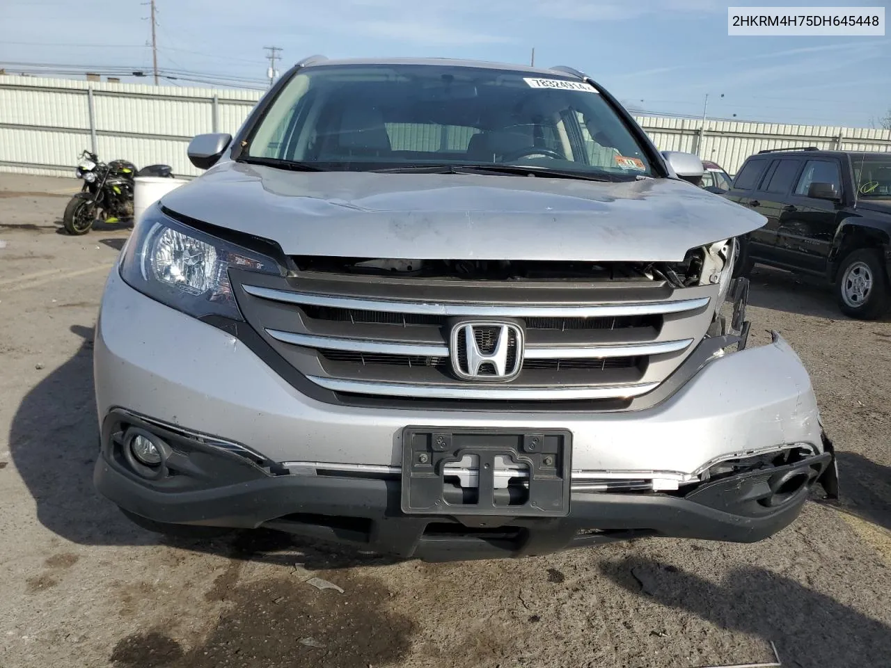 2013 Honda Cr-V Exl VIN: 2HKRM4H75DH645448 Lot: 78324914