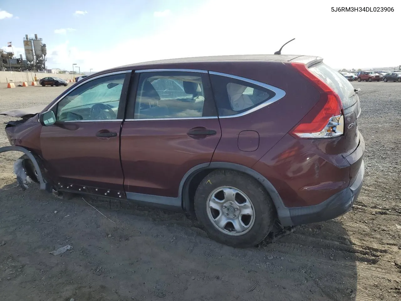 2013 Honda Cr-V Lx VIN: 5J6RM3H34DL023906 Lot: 78466754