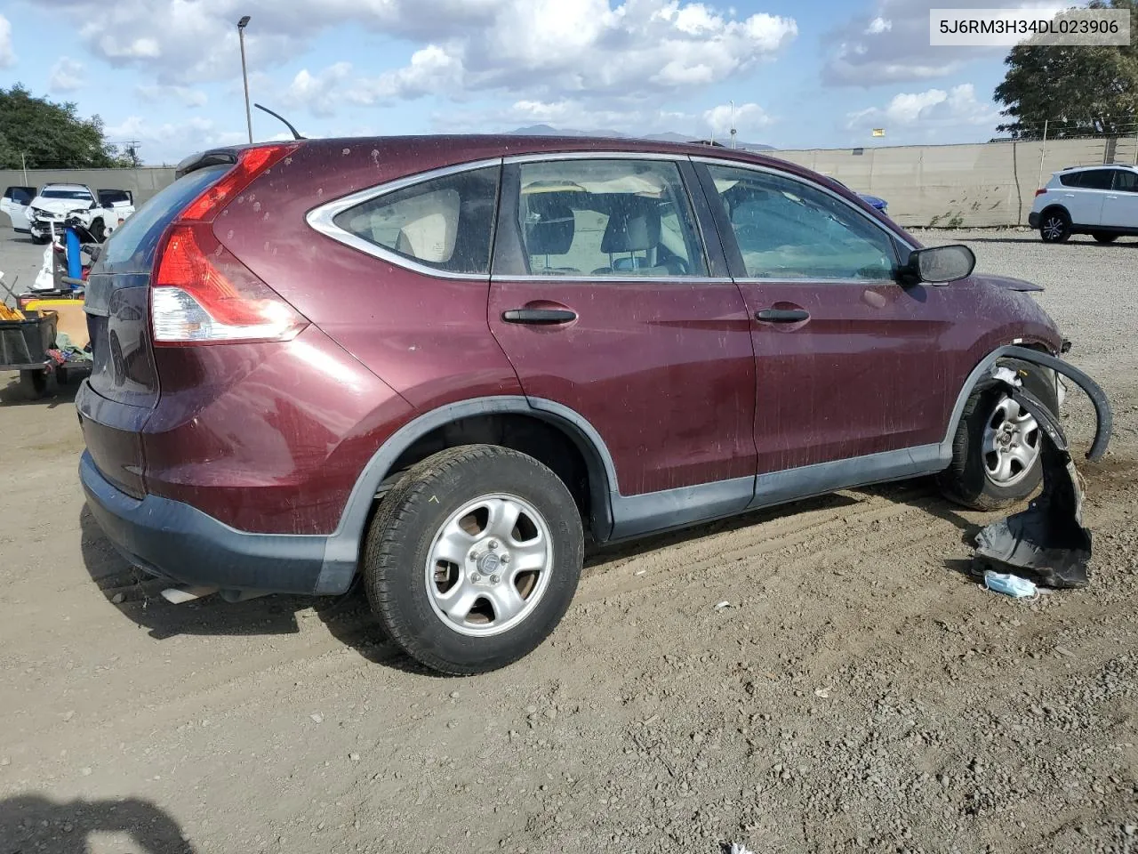 2013 Honda Cr-V Lx VIN: 5J6RM3H34DL023906 Lot: 78466754