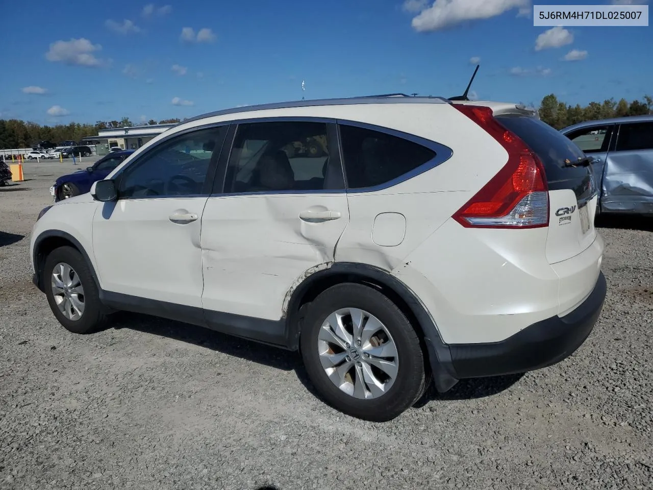 2013 Honda Cr-V Exl VIN: 5J6RM4H71DL025007 Lot: 78508524