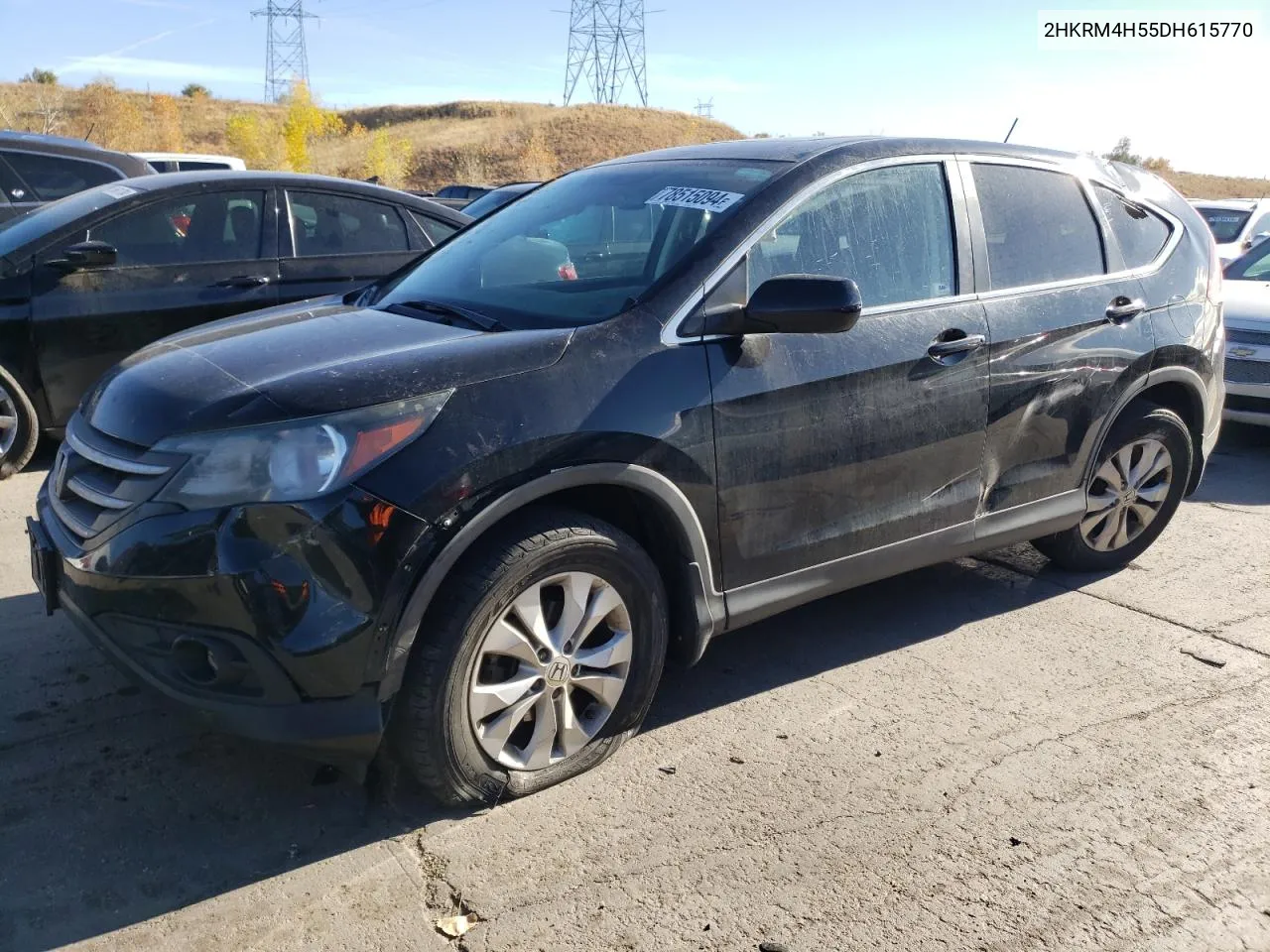 2HKRM4H55DH615770 2013 Honda Cr-V Ex