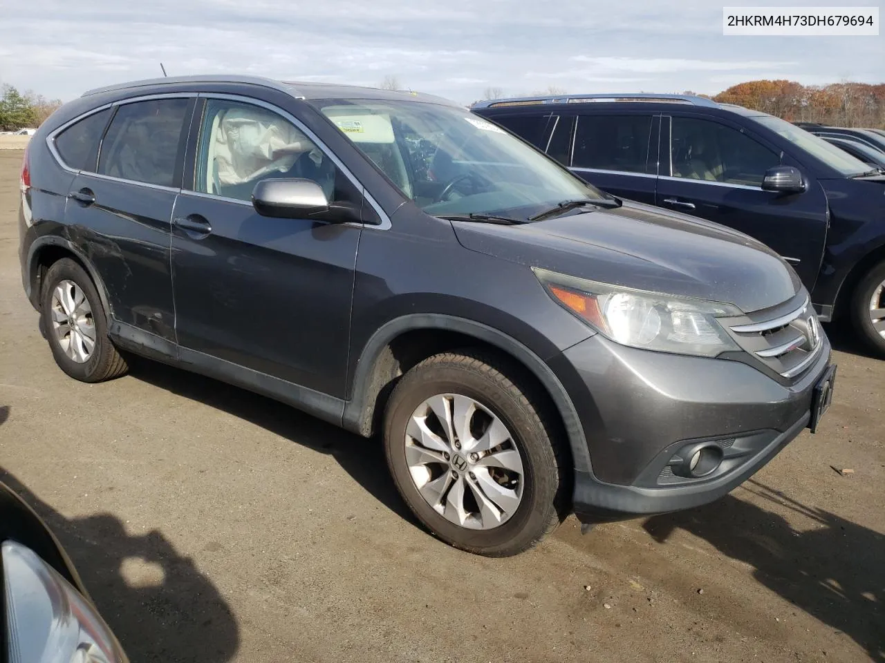 2013 Honda Cr-V Exl VIN: 2HKRM4H73DH679694 Lot: 78579624