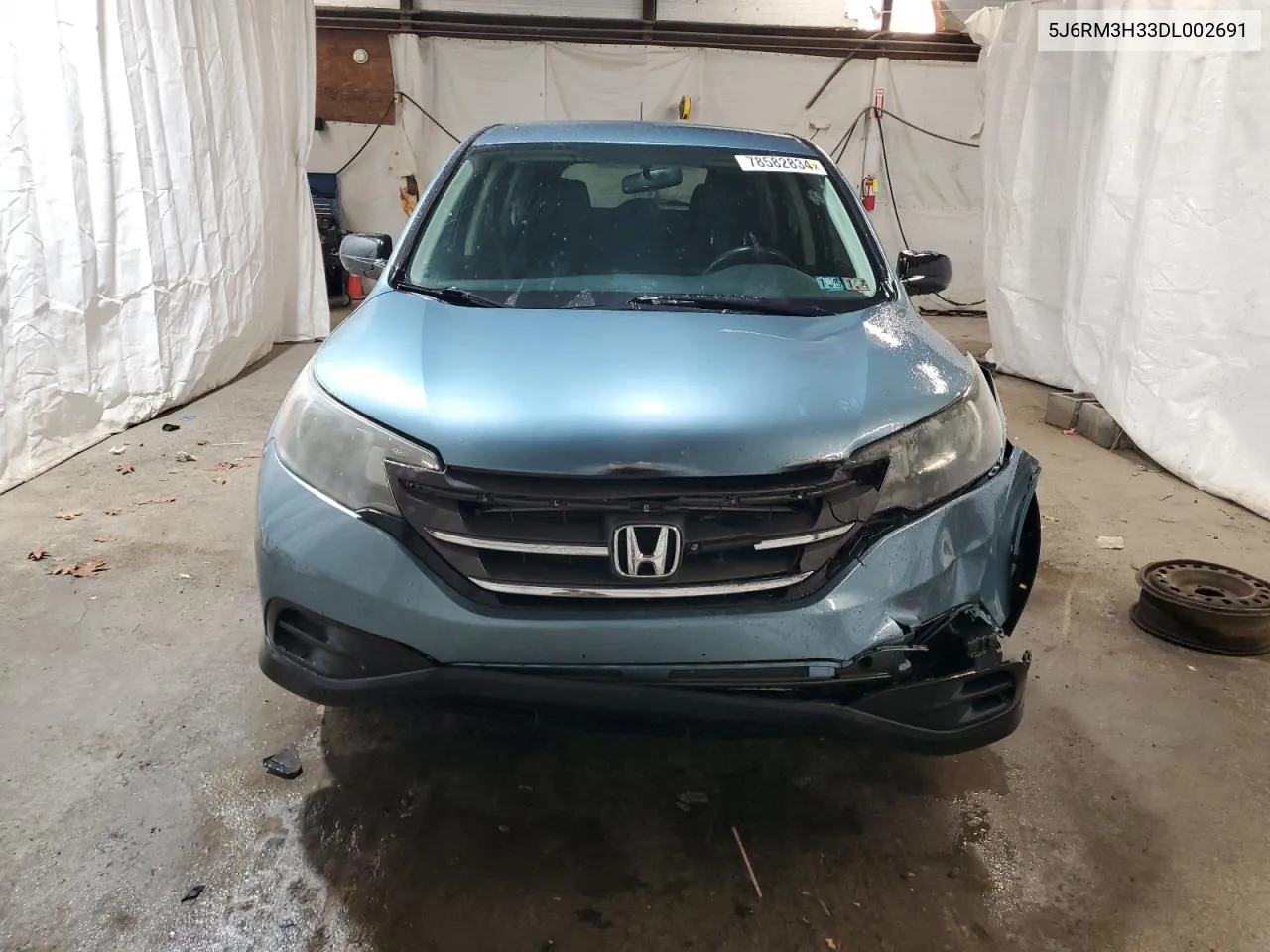 2013 Honda Cr-V Lx VIN: 5J6RM3H33DL002691 Lot: 78582834