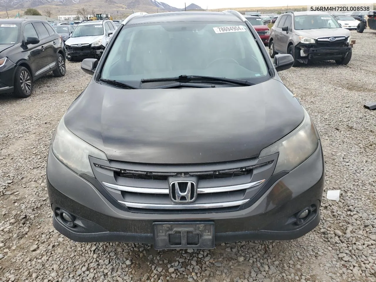 2013 Honda Cr-V Exl VIN: 5J6RM4H72DL008538 Lot: 78694904