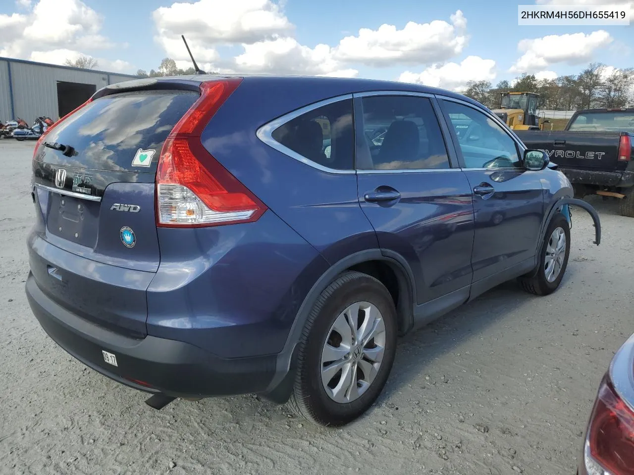 2013 Honda Cr-V Ex VIN: 2HKRM4H56DH655419 Lot: 78721024