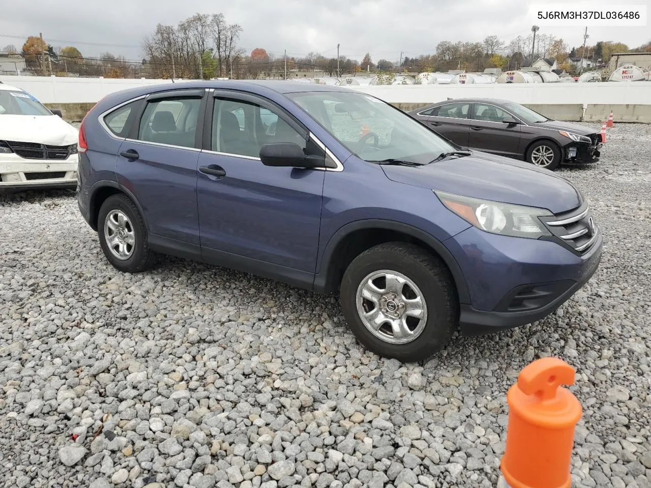 2013 Honda Cr-V Lx VIN: 5J6RM3H37DL036486 Lot: 79553224