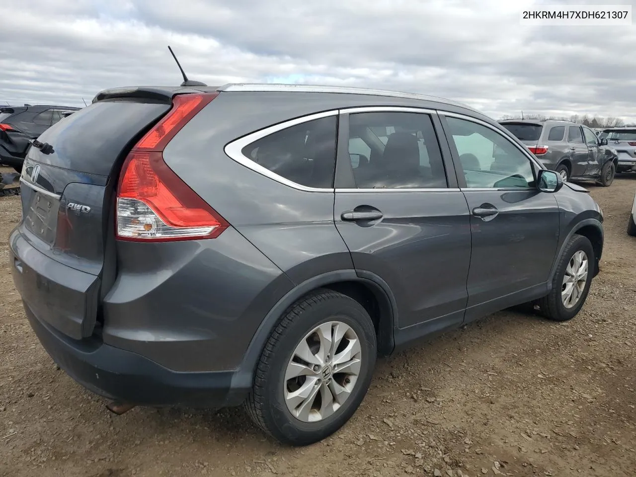 2013 Honda Cr-V Exl VIN: 2HKRM4H7XDH621307 Lot: 79595464