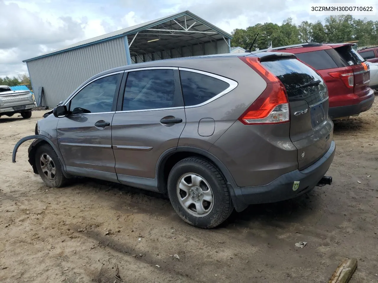 2013 Honda Cr-V Lx VIN: 3CZRM3H30DG710622 Lot: 79730754