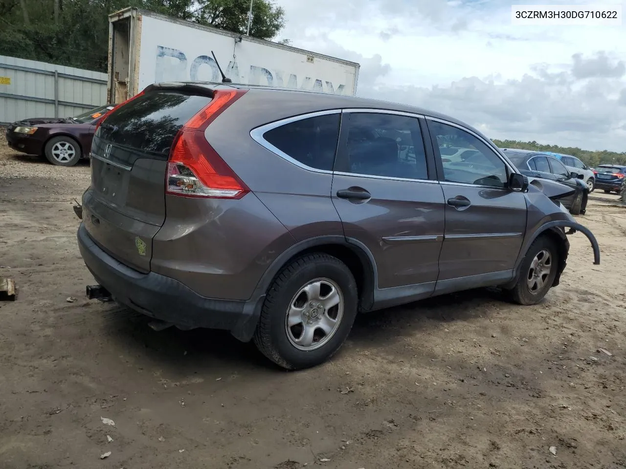 2013 Honda Cr-V Lx VIN: 3CZRM3H30DG710622 Lot: 79730754