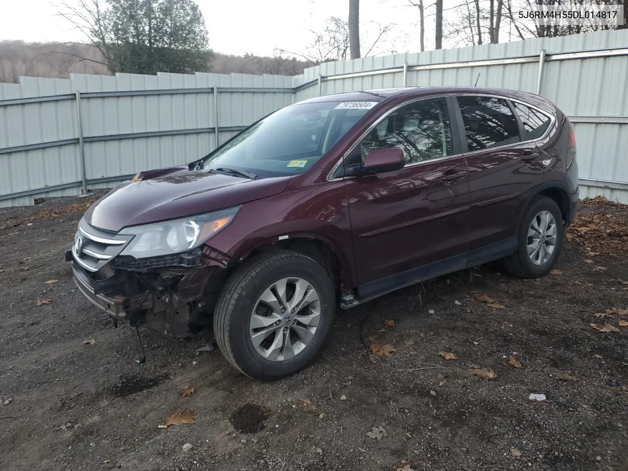 2013 Honda Cr-V Ex VIN: 5J6RM4H55DL014817 Lot: 79736504