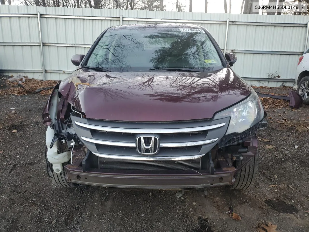 2013 Honda Cr-V Ex VIN: 5J6RM4H55DL014817 Lot: 79736504