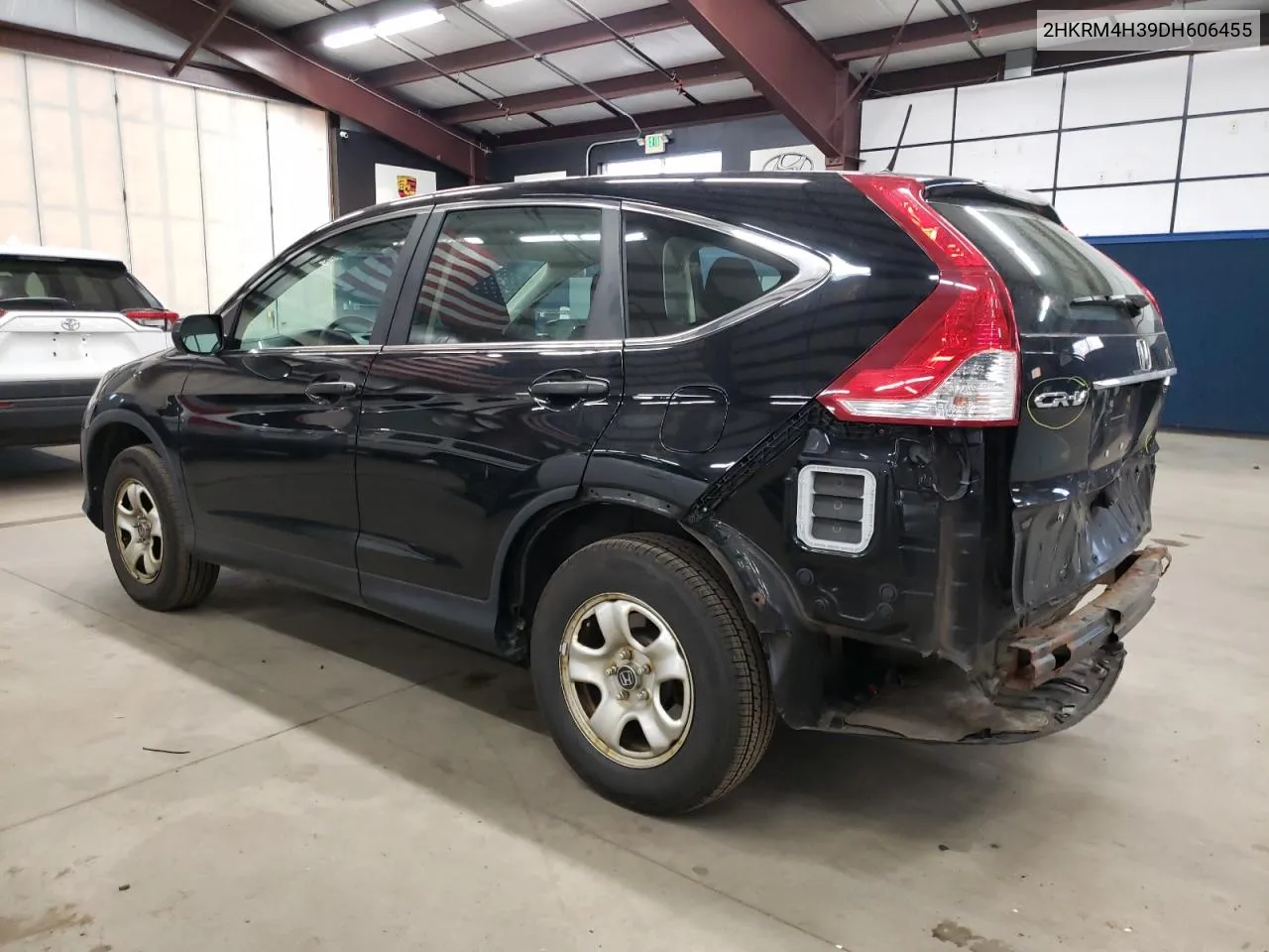 2013 Honda Cr-V Lx VIN: 2HKRM4H39DH606455 Lot: 79874244