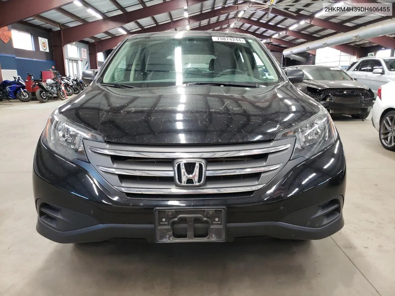 2013 Honda Cr-V Lx VIN: 2HKRM4H39DH606455 Lot: 79874244