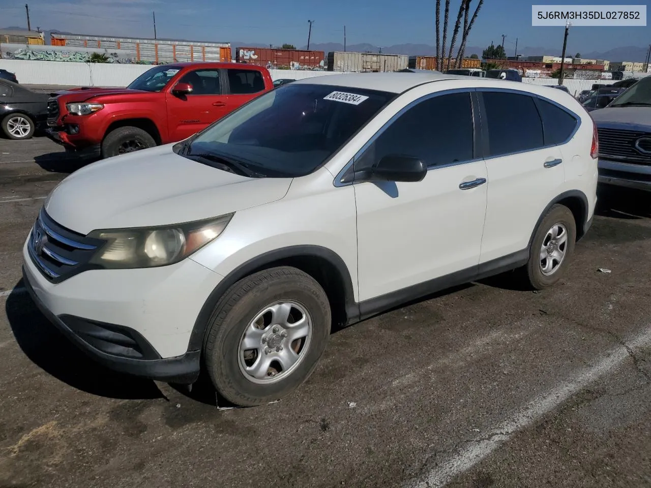 2013 Honda Cr-V Lx VIN: 5J6RM3H35DL027852 Lot: 80326384