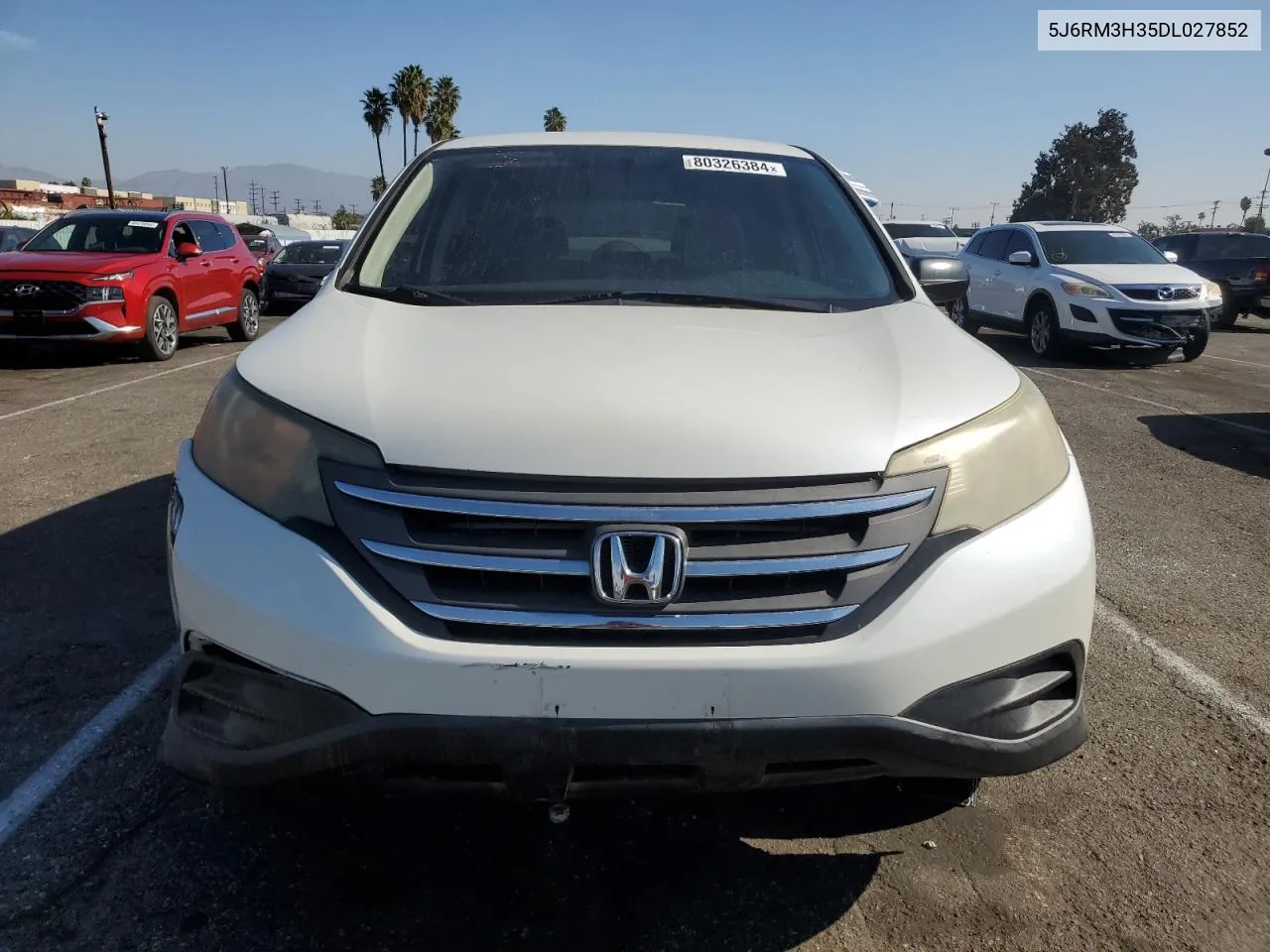 2013 Honda Cr-V Lx VIN: 5J6RM3H35DL027852 Lot: 80326384